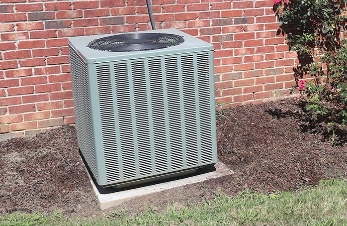 air conditioner system to a home