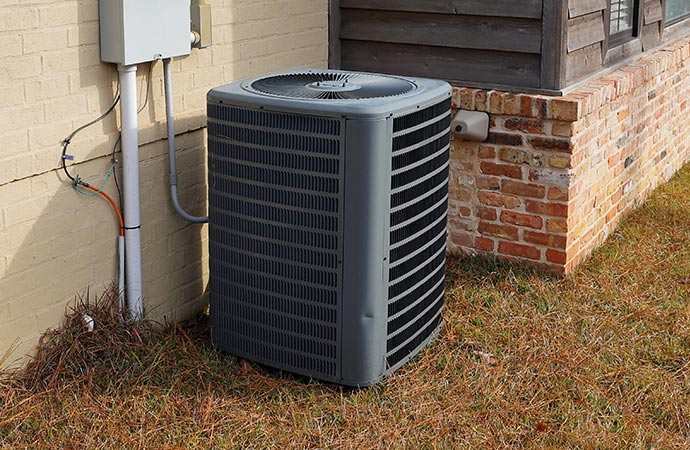 installed air conditioner in Troy