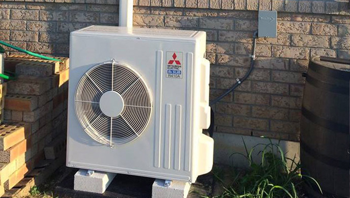 Single-zone mini-split outdoor unit