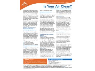 Is Your Air Clean in Dayton Ohio? - Choice Comfort