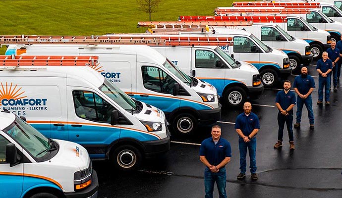 Choice Comfort Services service vehicle