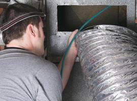 Professional residential air duct cleaning