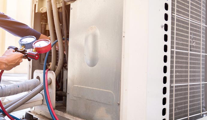 A Server Room HVAC System