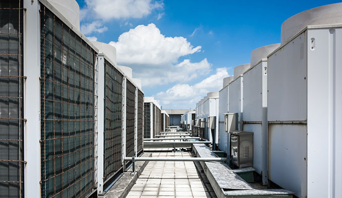 Warehouse HVAC System Work