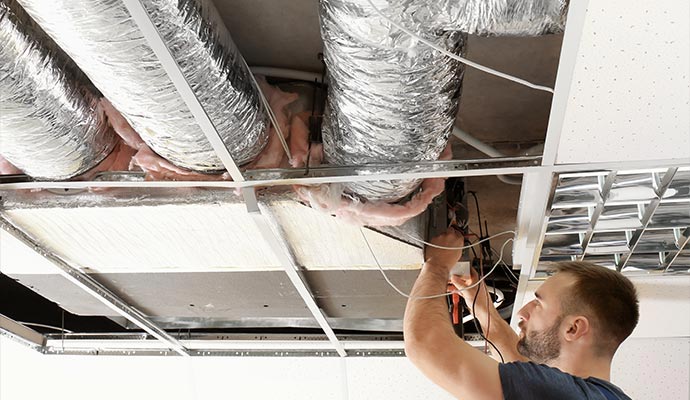Professional duct repair service