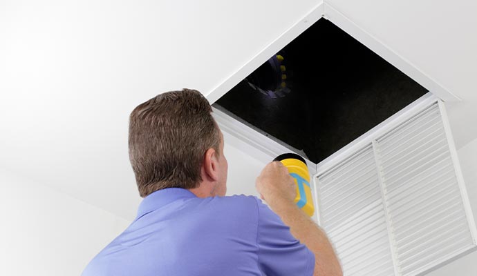 Professional duct inspection services