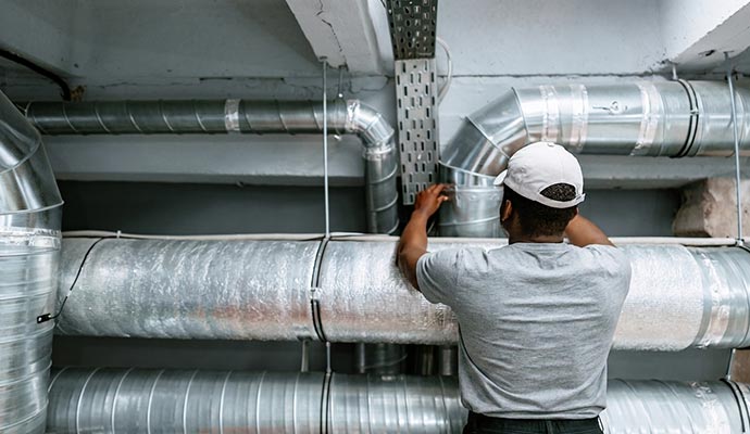 Professional ductwork repair and ventilation services