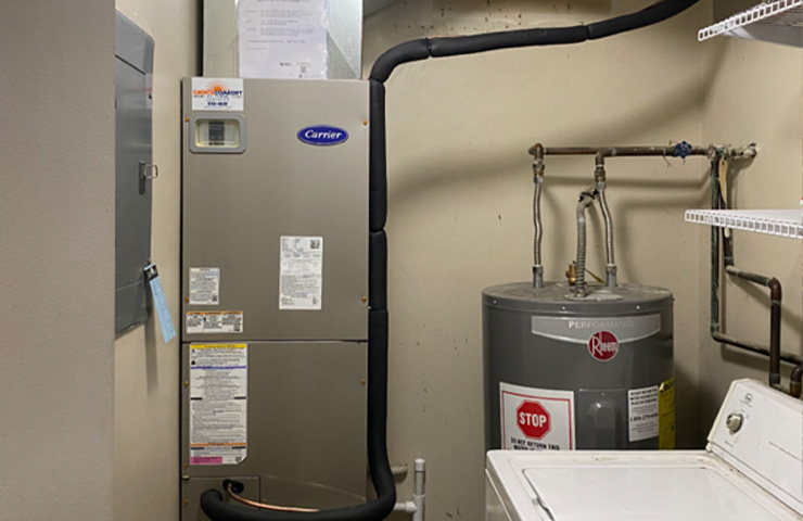 Furnace installation for Carol T.