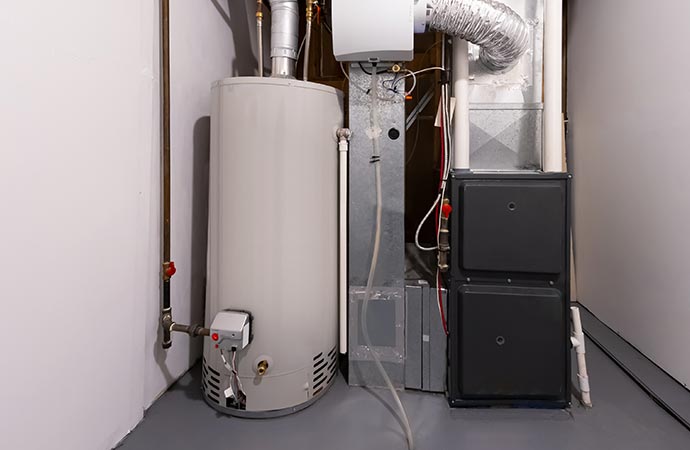 Water heater installation service