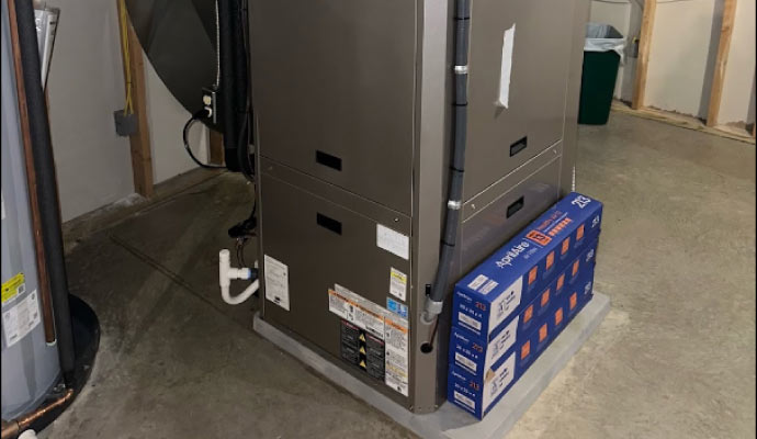 professional heating installation service