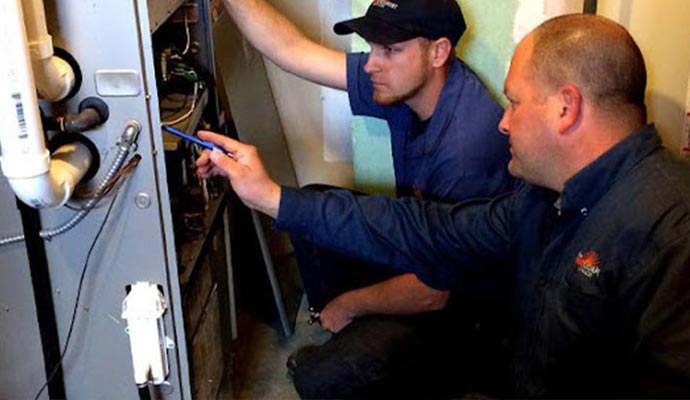 Heating system maintenance