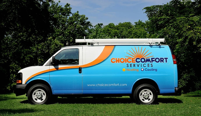 Choice Comfort services van