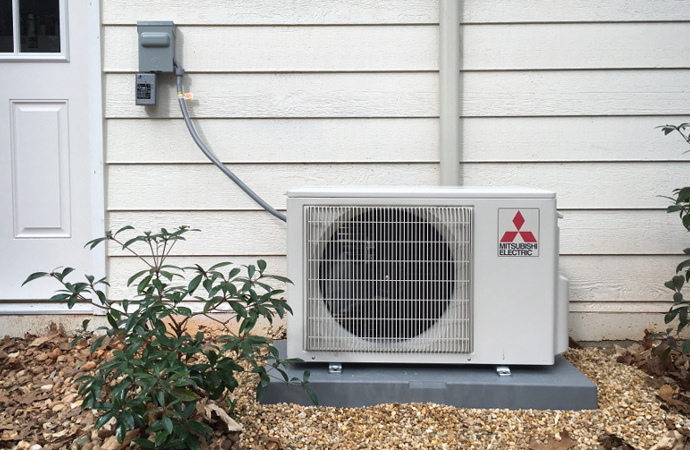 Ductless mini discount split installation