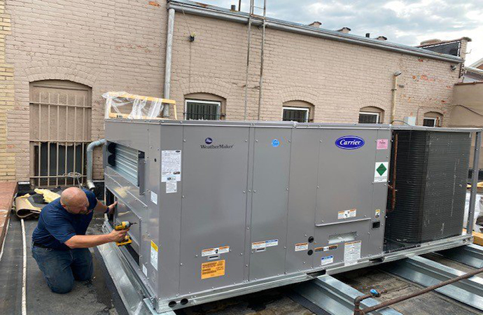 Commercial AC System Installation