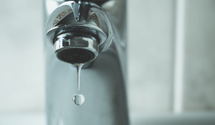 Leaking faucet