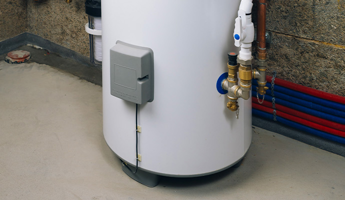 Replaced water heater