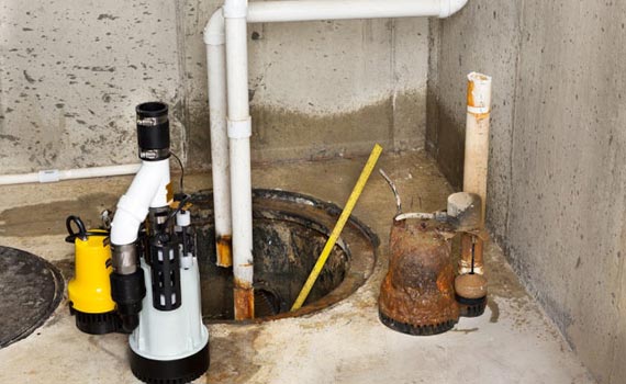 sump pump replacement
