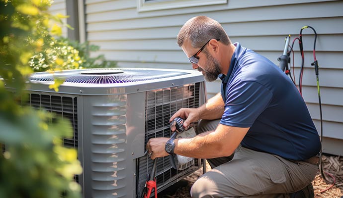 Professional AC repair service