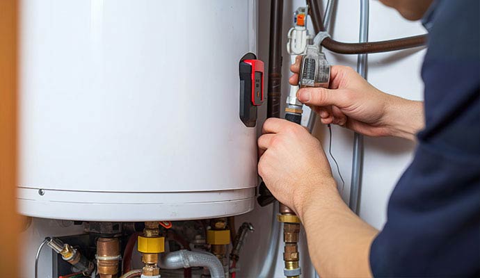 Professional heating system repair