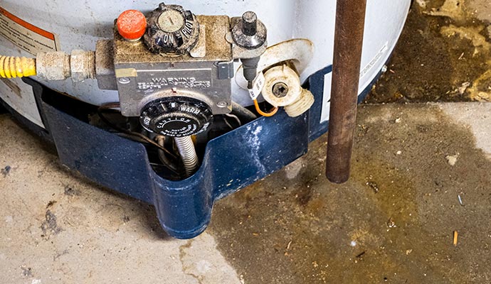 Water Heater Leak Detection