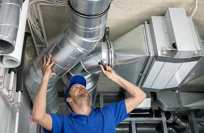 Professional duct installation service
